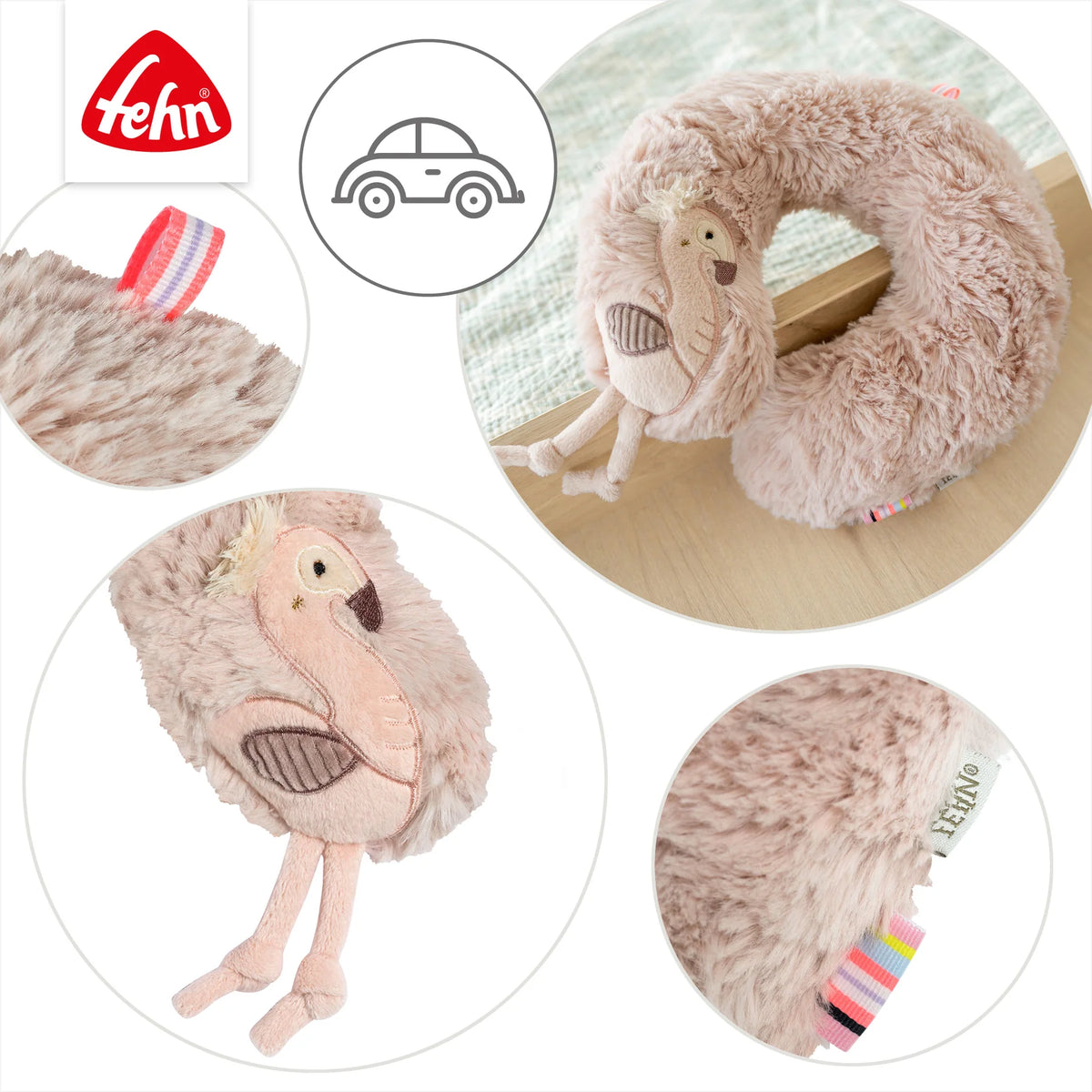 Fehn Nackenstütze Flamingo