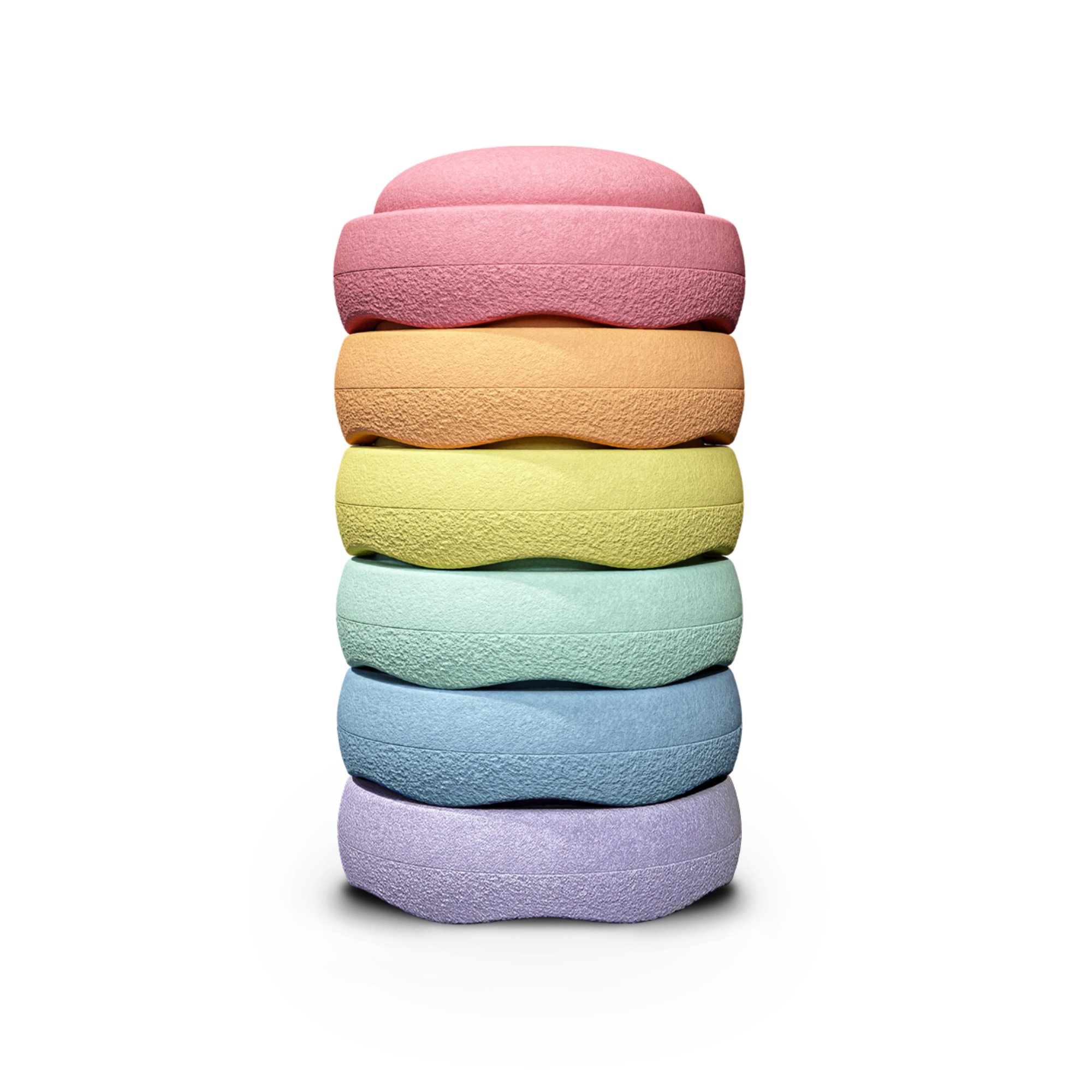 Stapelstein Original rainbow pastel - Bild