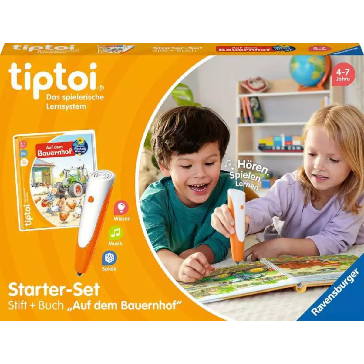 Tiptoi Starter-Set: Stift + Sachbuch Auf dem Bauernhof