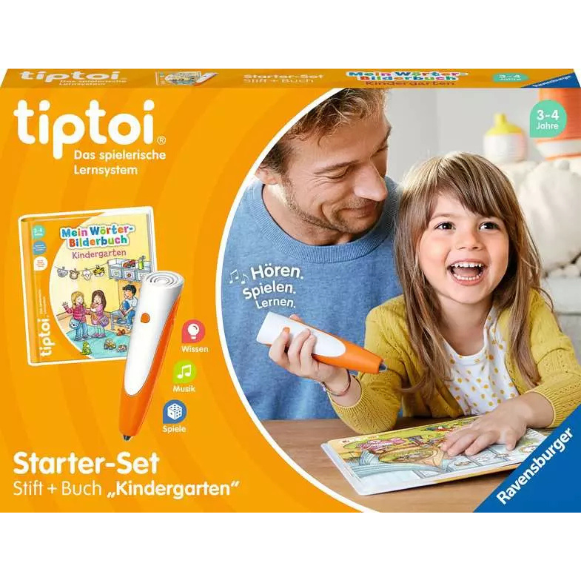 Tiptoi Starter-Set: Stift + Wörter-Bilderbuch Kindergarten - Bild