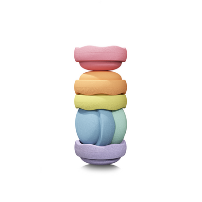 Stapelstein Original rainbow pastel