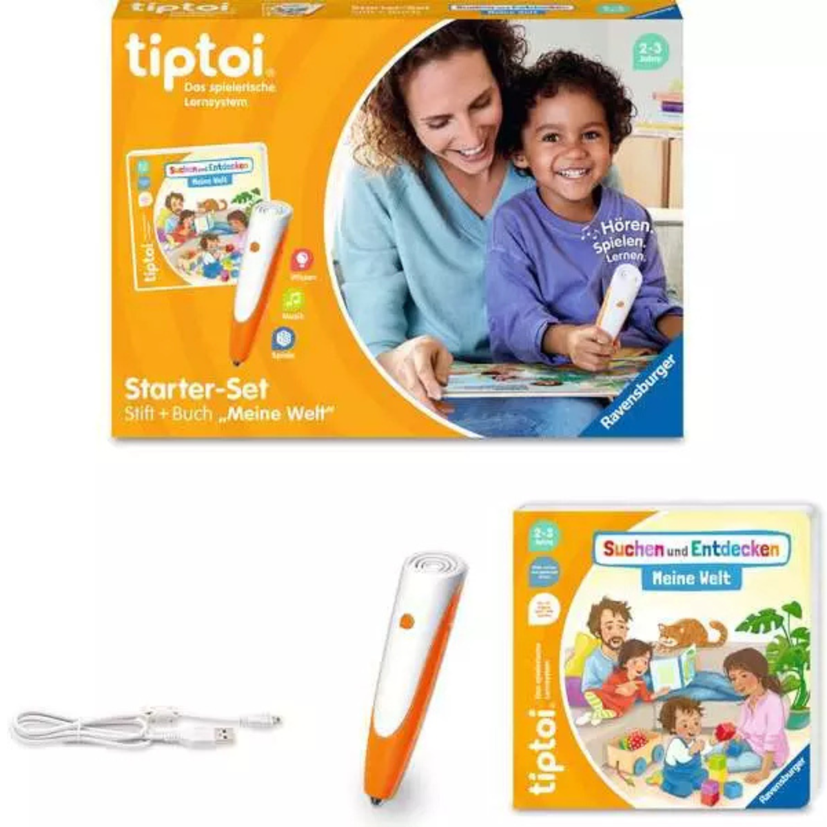 Tiptoi Starter-Set: Stift + Bilderbuch Meine Welt