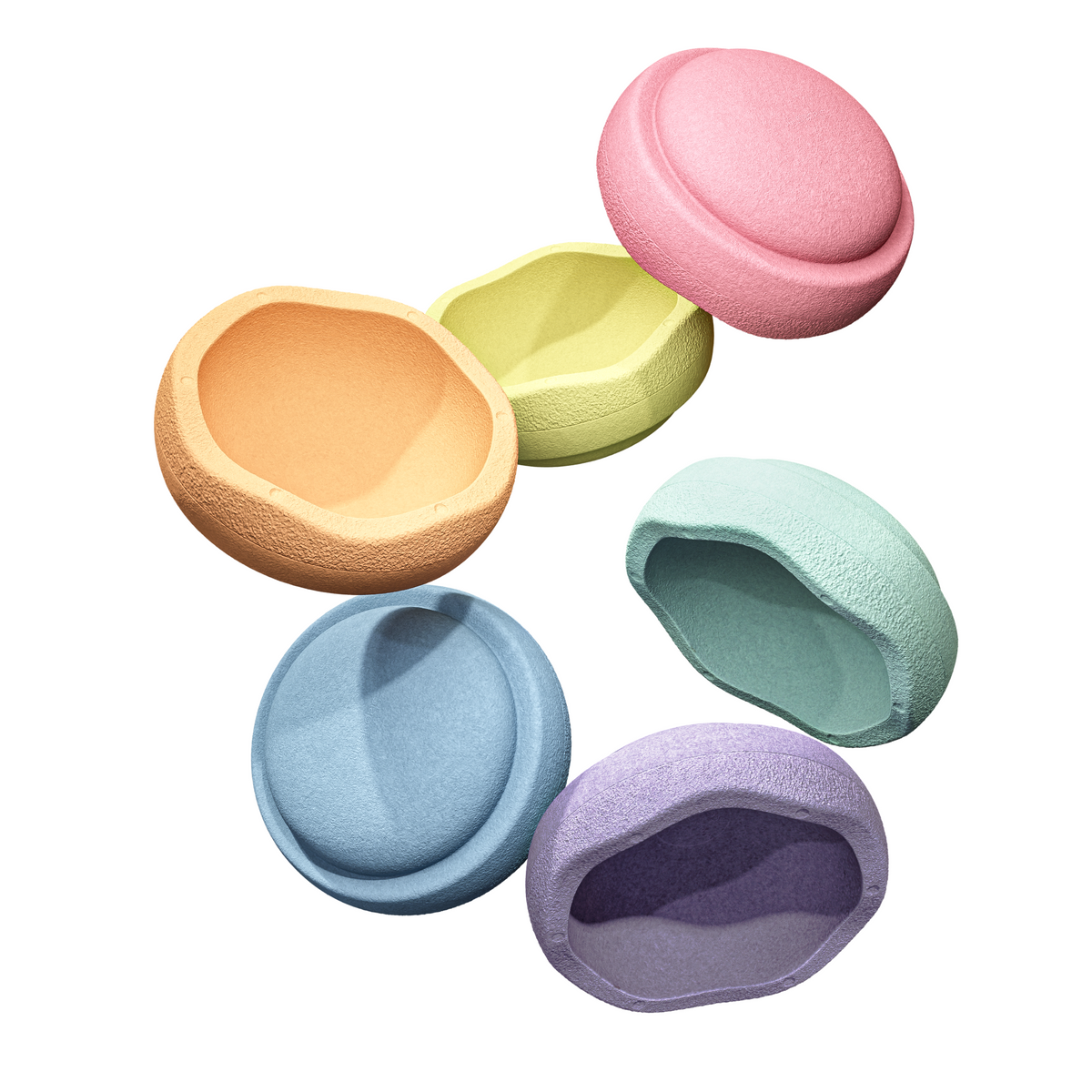 Stapelstein Original Mini rainbow pastel