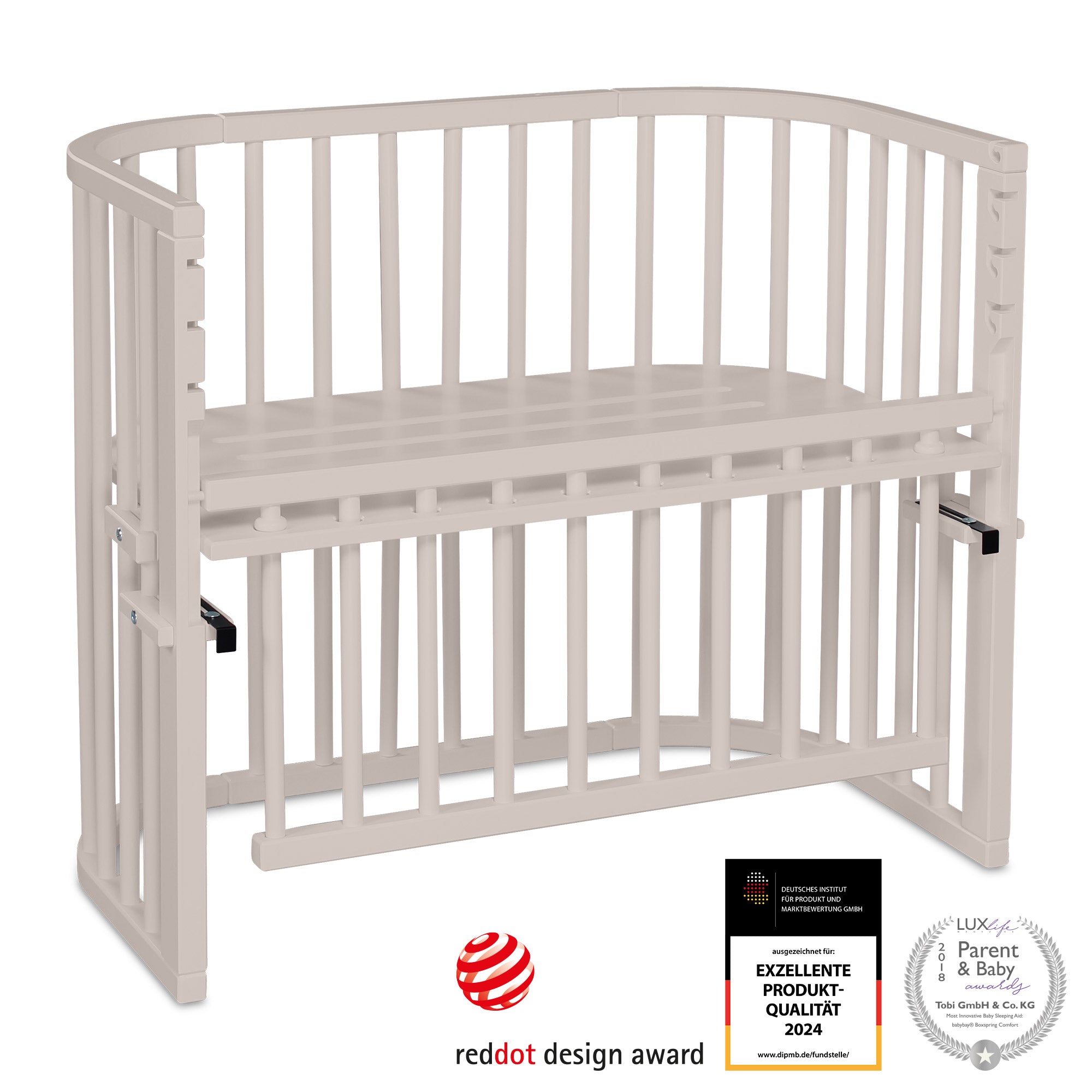 Babybay Beistellbett - Maxi Comfort Plus 50x88cm - Bild