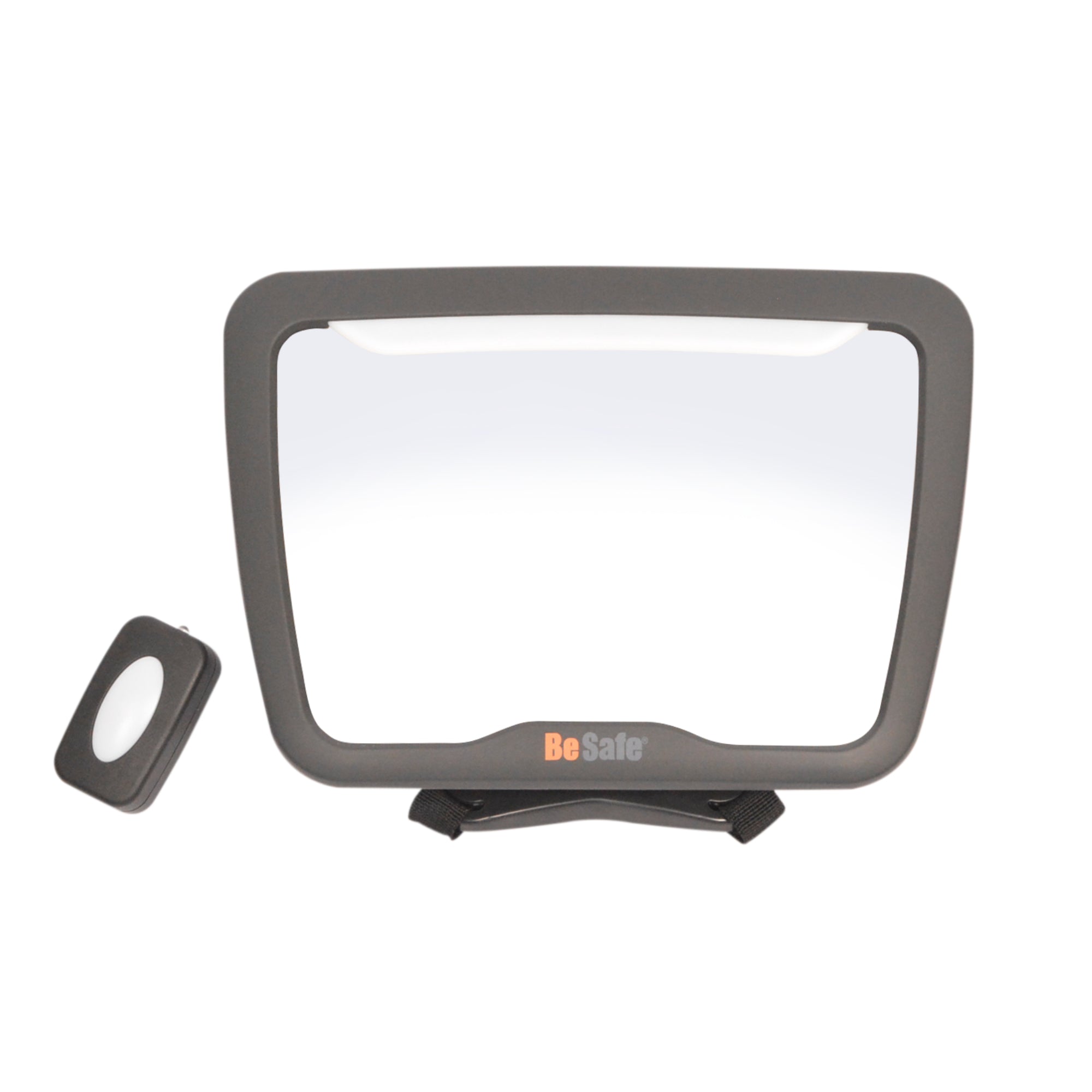 BeSafe XL² Babyspiegel mit LED Licht & Fernbedienung - Bild
