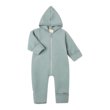 Engel Baby-Overall mit Kapuze und Reißverschluss