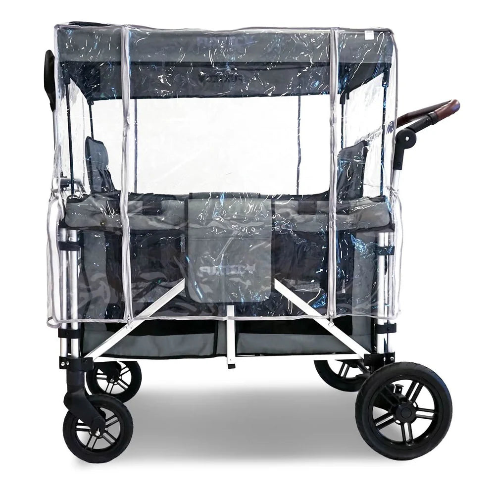 FUXLIFE Regenschutz Transpartent - Bollerwagen CTXL-900