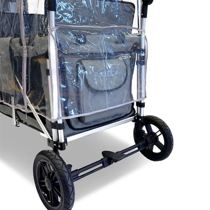 FUXLIFE Regenschutz Transpartent - Bollerwagen CTXL-900