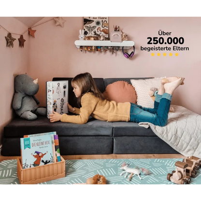 Funzy Spielsofa - Velours Edition