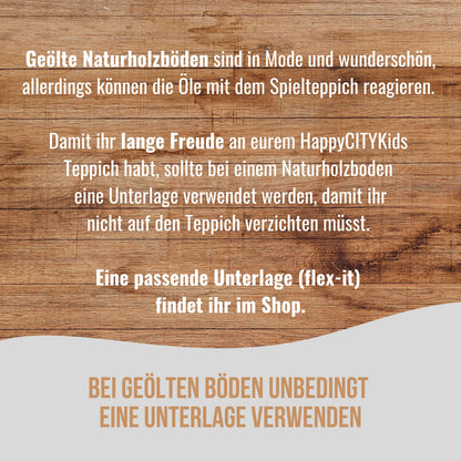 HappyCityKids Spielteppich Raus aufs Land