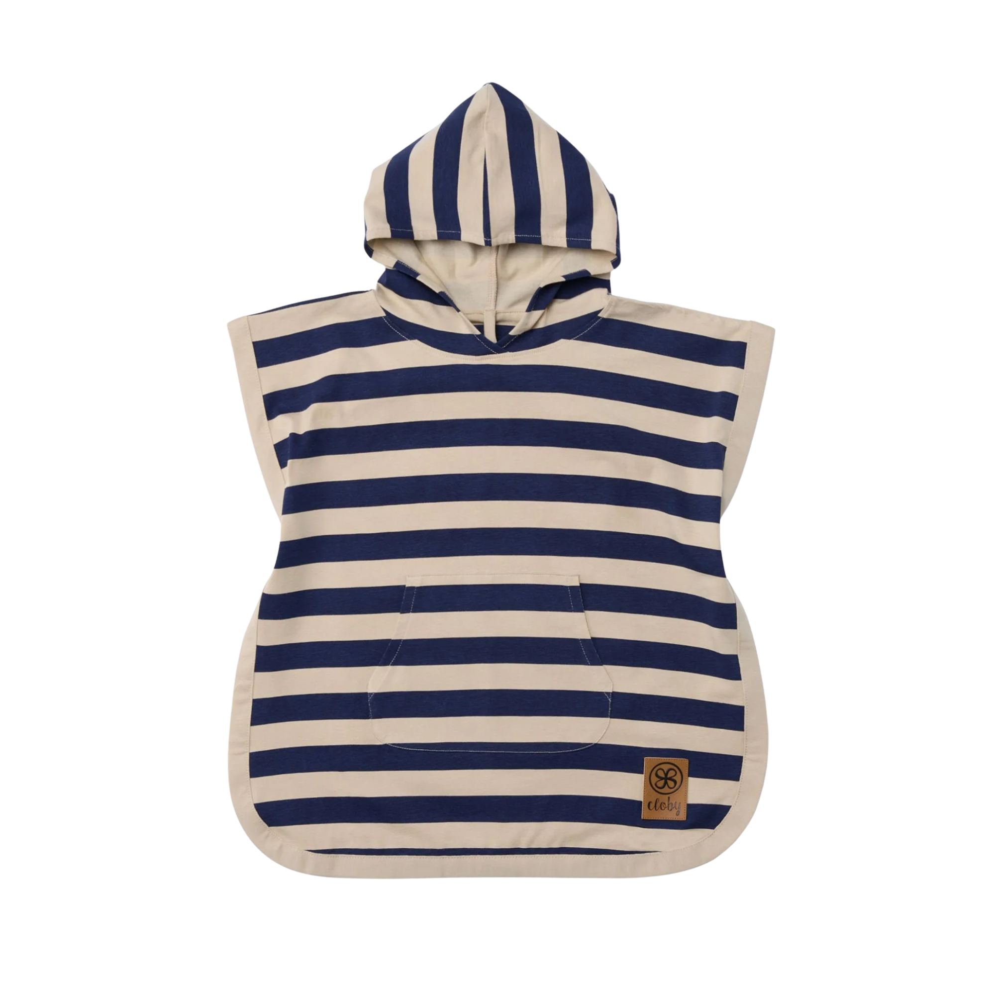 Cloby UV Poncho UPF50+ - navy stripe - Bild