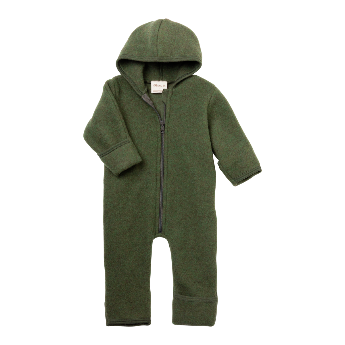 Engel Baby-Overall mit Kapuze und Reißverschluss