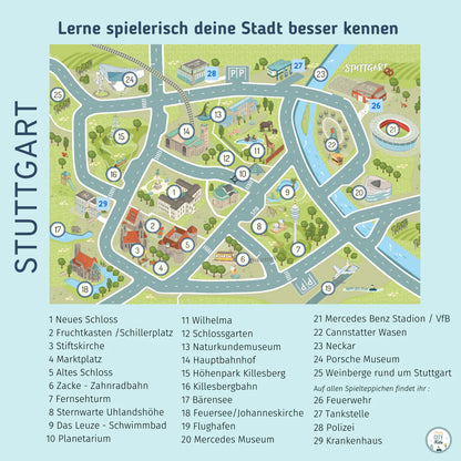 HappyCityKids Spielteppich Stuttgart