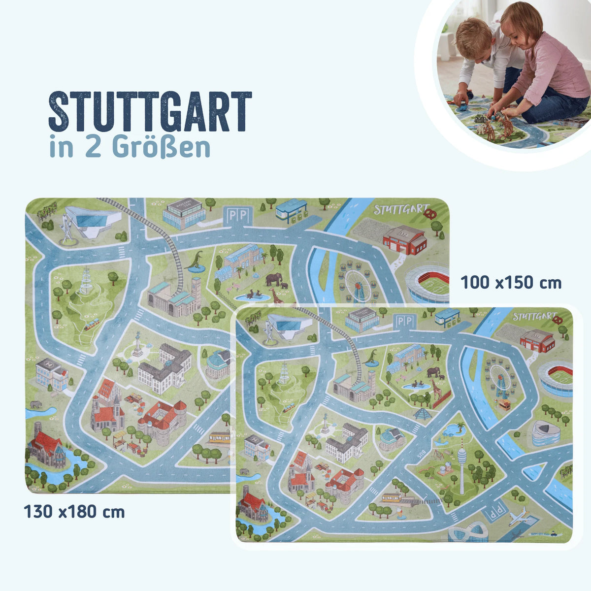 HappyCityKids Spielteppich Stuttgart
