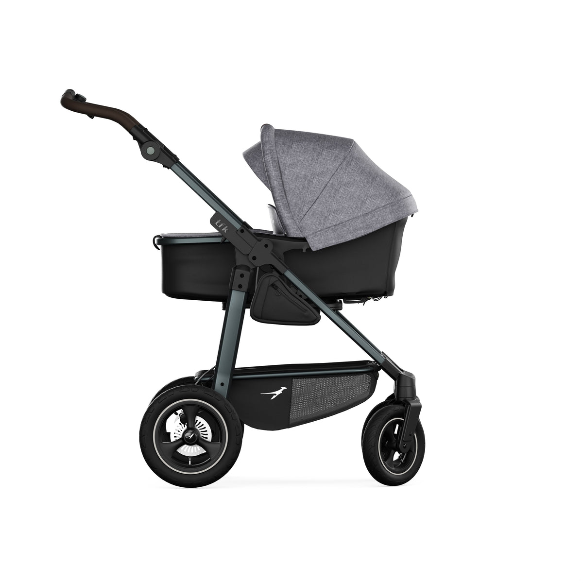 tfk MONO 4 Premium - Kombikinderwagen 2-in-1 mit Luftrad-Set