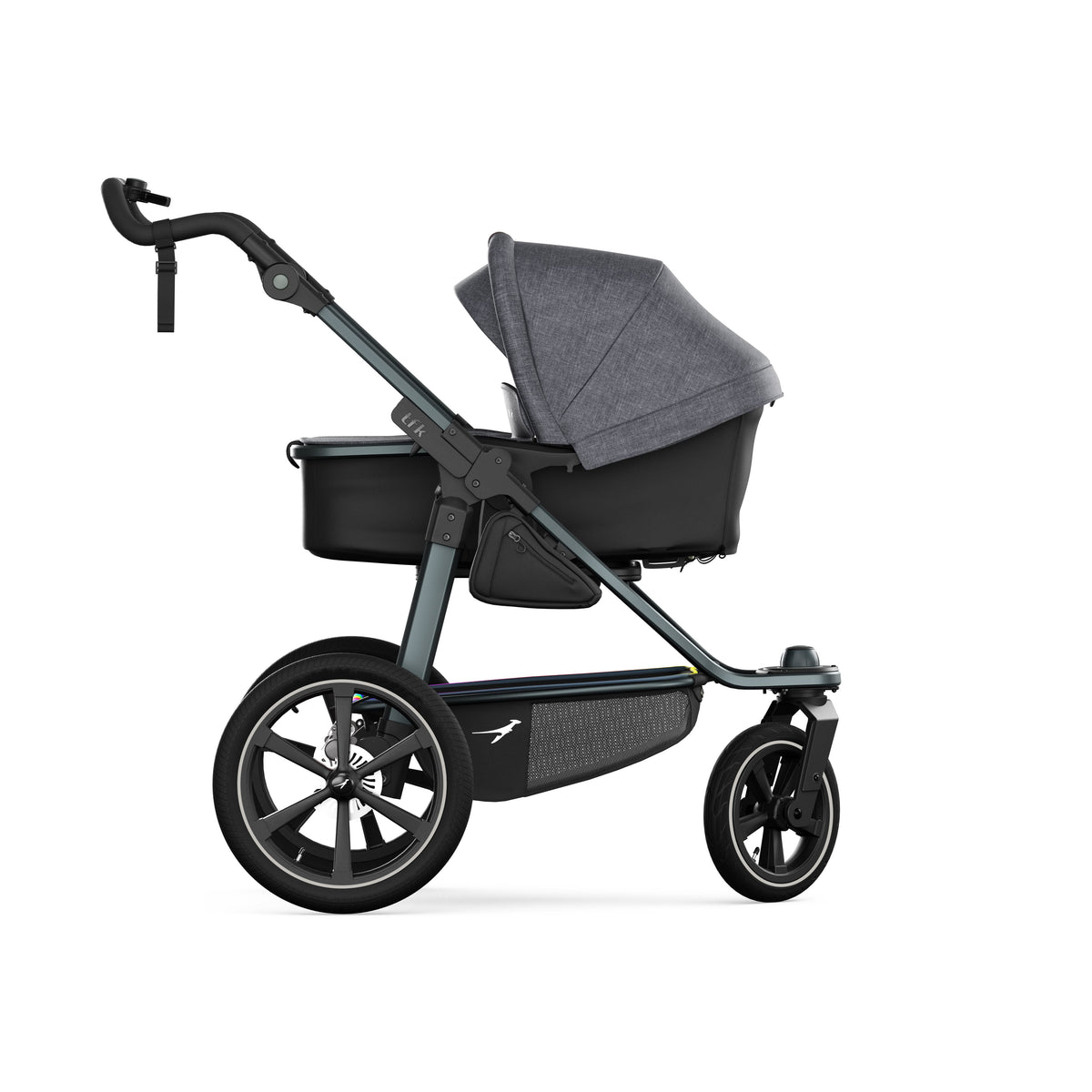 tfk PRO Premium - Kombikinderwagen 2-in-1 mit Luftrad-Set