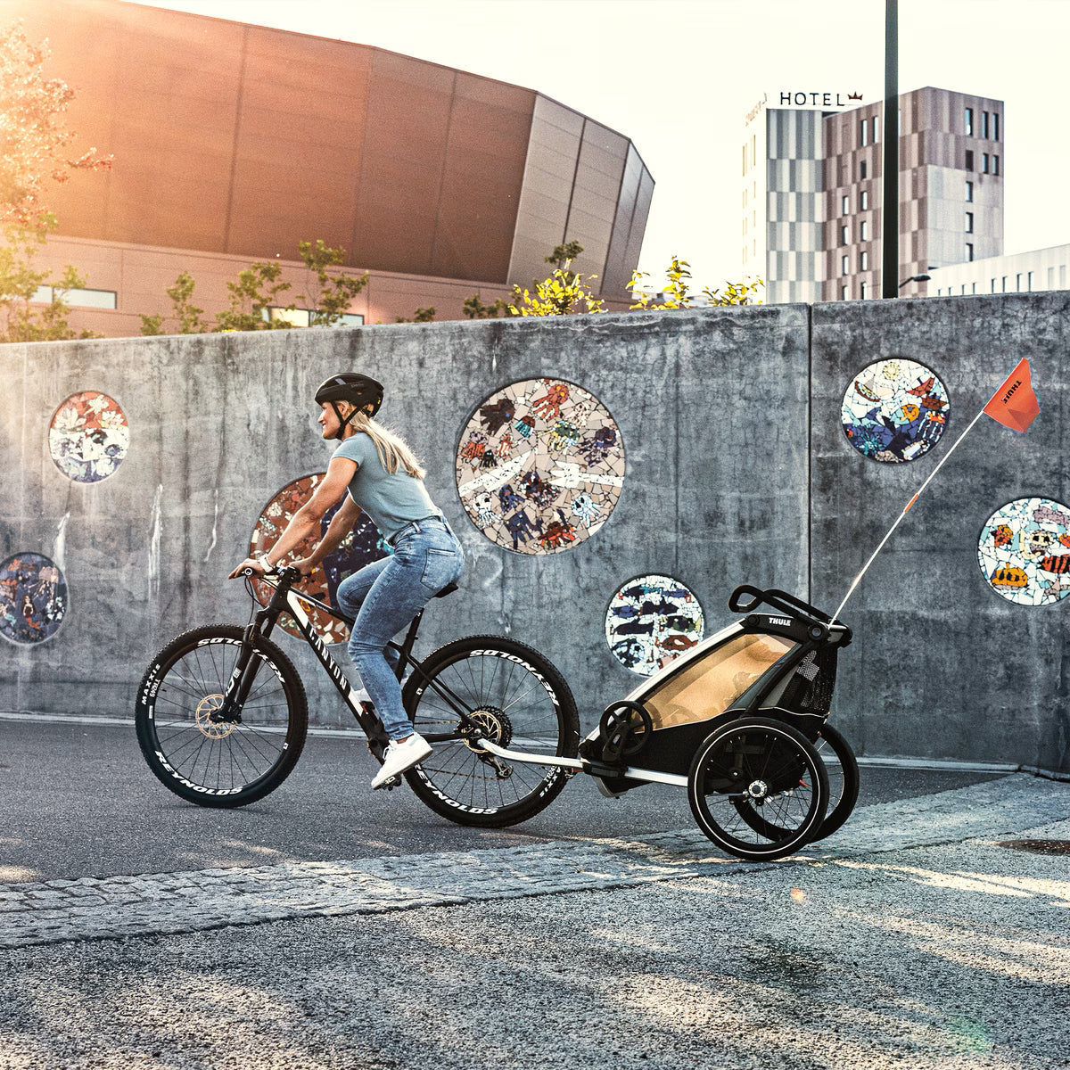 Thule Chariot Lite double - Agave