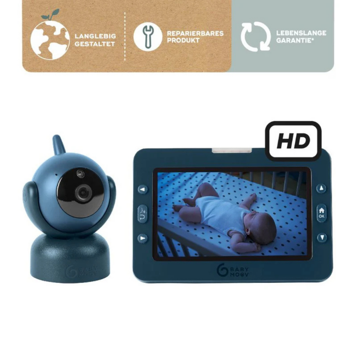 Babymoov Yoo Master Plus HD - Babyphone mit Kamera
