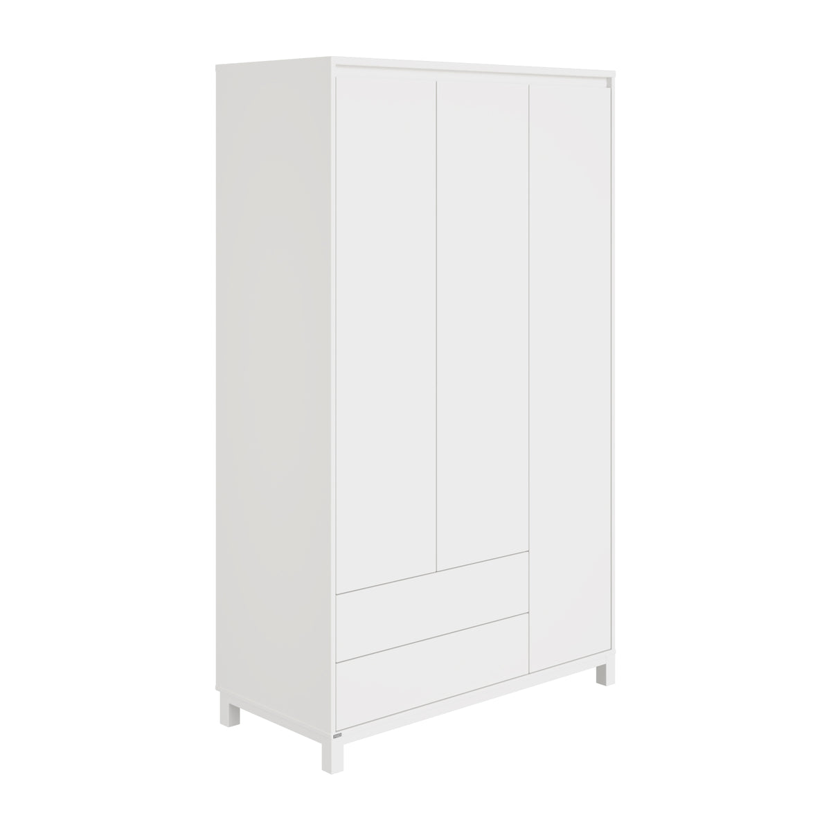 Paidi OLLI Kleiderschrank - 3Türen 2S Kreideweiß