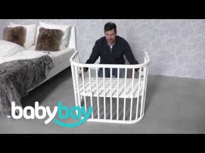 Babybay Rollensatz - Parkett - inkl. Befestigungshülsen - alle Modelle