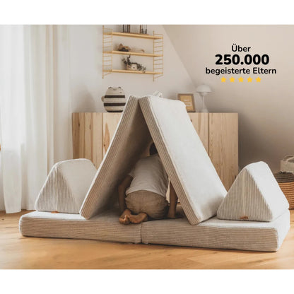 Funzy Spielsofa - Velours Edition