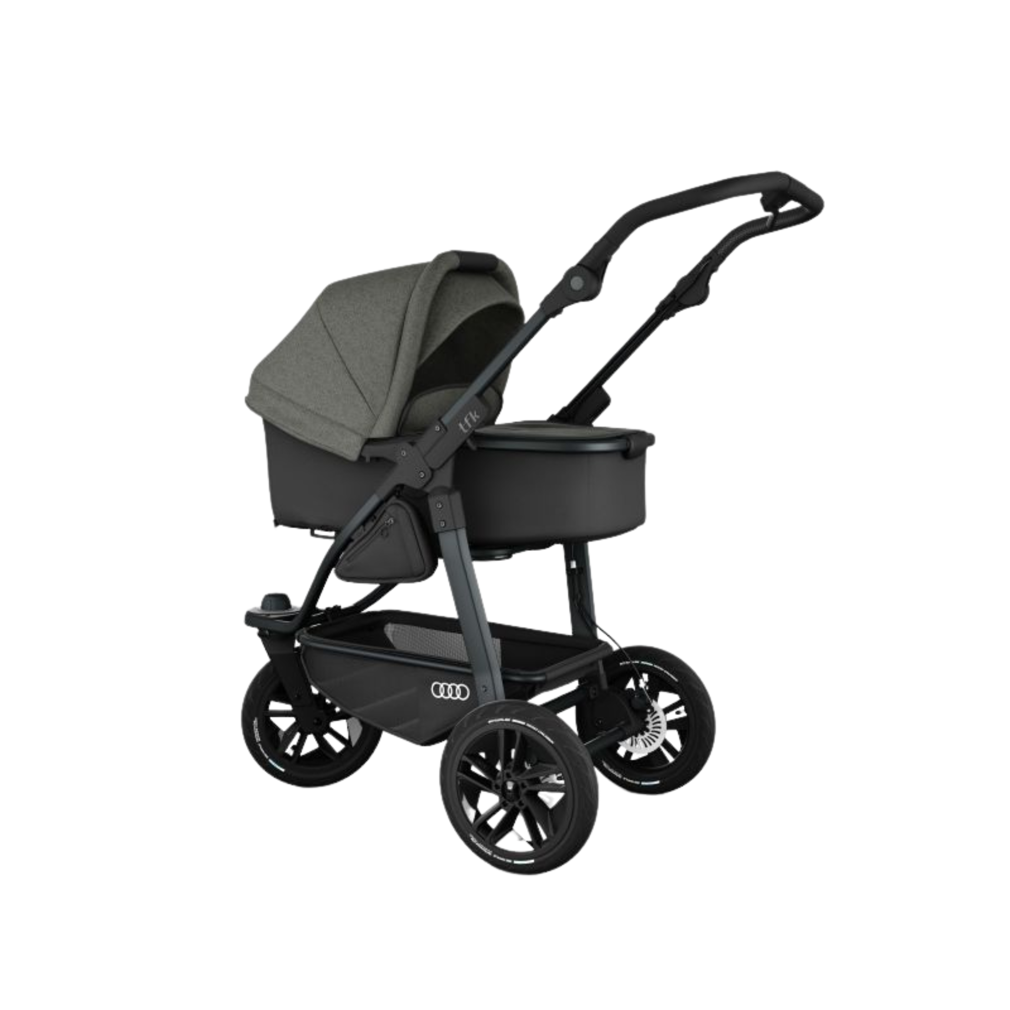 tfk mono 3 AUDI - Kombikinderwagen 2-in-1 mit Luftrad-Set - Bild