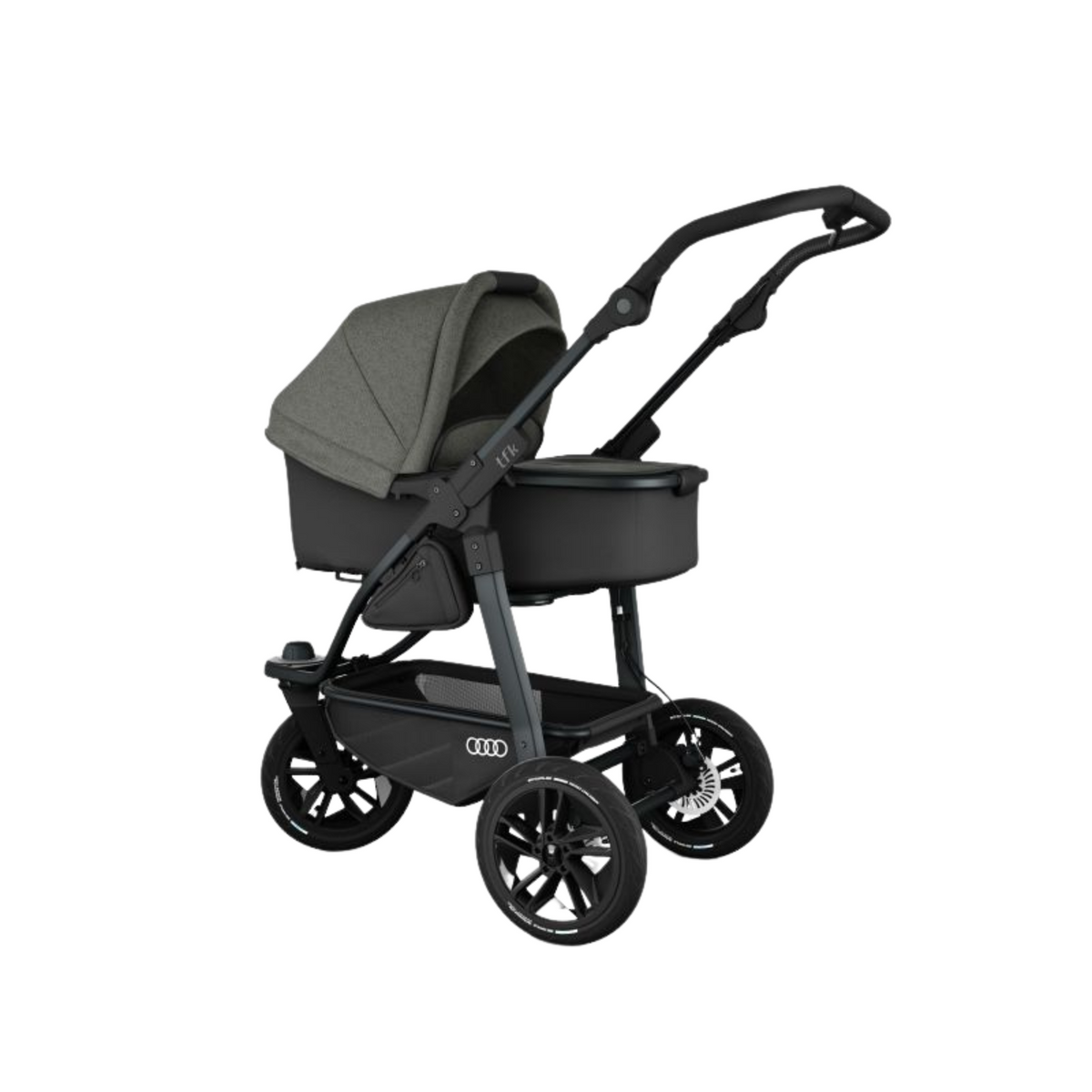 tfk mono 3 AUDI - Kombikinderwagen 2-in-1 mit Luftrad-Set