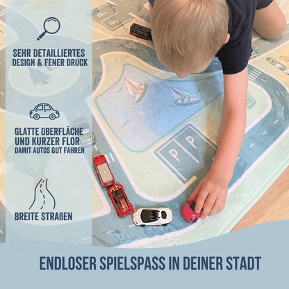 HappyCityKids Spielteppich Raus aufs Land